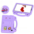 Children's case for Samsung Galaxy Tab A9, Cute Patterns, with stand, purple