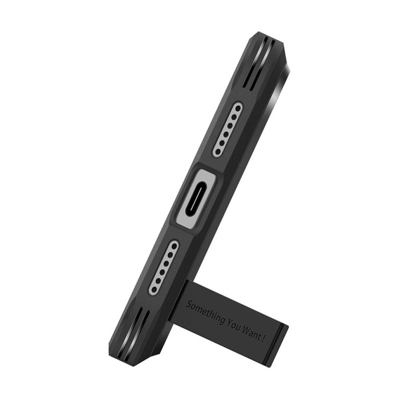 Spigen Case for iPhone 17 Pro Max, Tough Armor T Mag MagSafe, Black