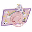 Children's case for Samsung Galaxy Tab A11 Plus / A9 Plus, Cute Patterns, with stand, pink
