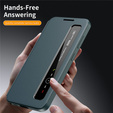 Smart View Window Leather Case for Samsung Galaxy S26 Ultra