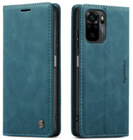 CASEME case for Xiaomi Redmi Note 10 / 10S, Leather Wallet Case, green