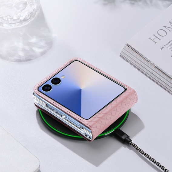 Case Dux Ducis for Samsung Galaxy Z Flip7 5G, Bril, pink