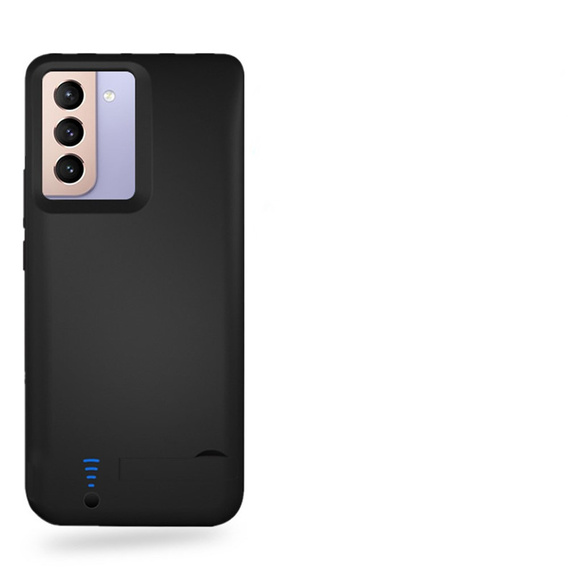 Case with 4800mAh Battery for Samsung Galaxy S21, black
