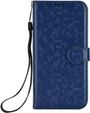 Flip case for Samsung Galaxy M55 5G, Wallet Rhombus, black