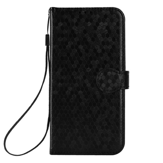 Flap case for Xiaomi Redmi 15 5G / 4G, Wallet Rhombus, black