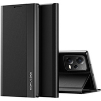 Flip case for Xiaomi Poco X5 5G / Redmi Note 12 5G, Side Magnetic, black