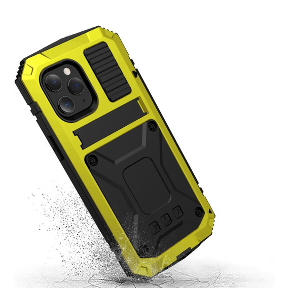 Armored case for iPhone 12 Pro Max, R-JUST, yellow