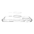 Spigen Ultra Hybrid MagSafe case for iPhone 17 Pro, Clear / White
