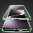 Case for Honor Magic 7 Lite, Magnetic Dual Glass, green