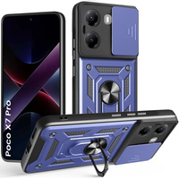 Case for Xiaomi Poco X7 Pro 5G, CamShield Slide, blue
