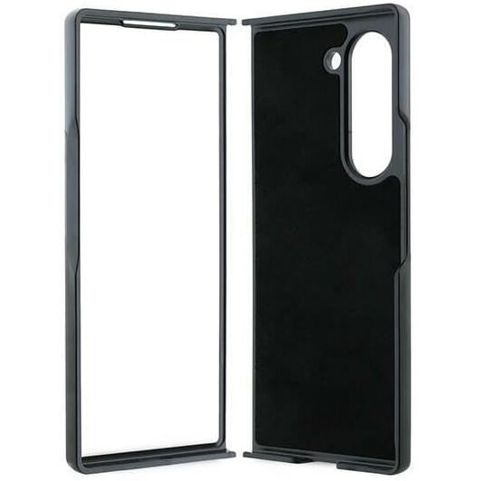 GUESS Case for Samsung Galaxy ZFold 6, 4G Charms Collection Hardcase, brown