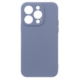 Case for iPhone 15 Pro, Silicone Lite, lavender