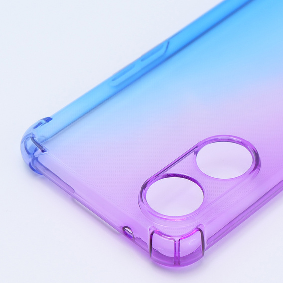Case for Oppo Reno8 T, Gradient Dropproof, Purple / blue