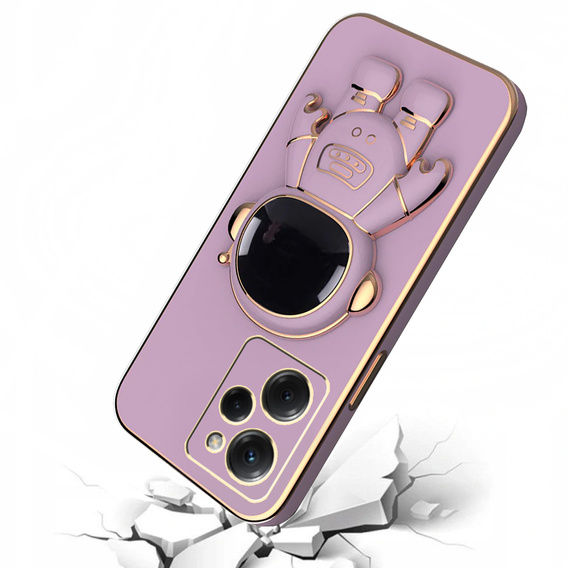 Case for Xiaomi Poco X5 Pro 5G, Astronaut, purple