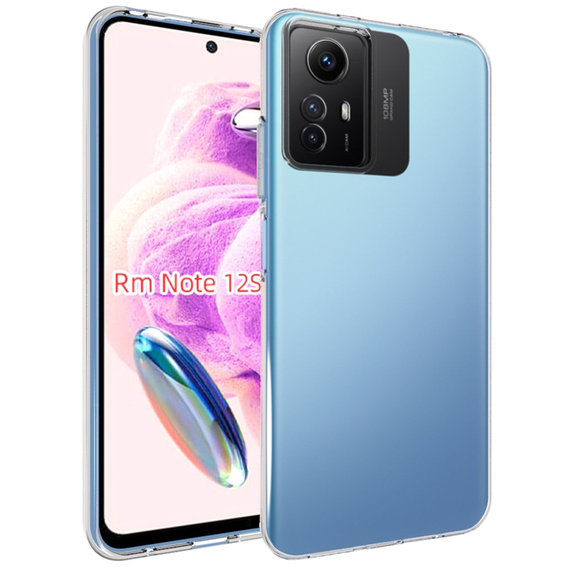Thin Case for Xiaomi Redmi Note 12S 4G, Slim, transparent