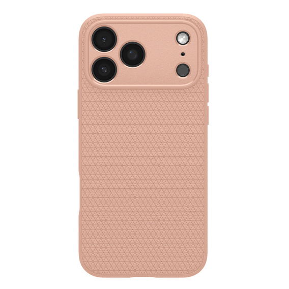 Spigen Liquid Air case for iPhone 17 Pro Max, Rose Titanium