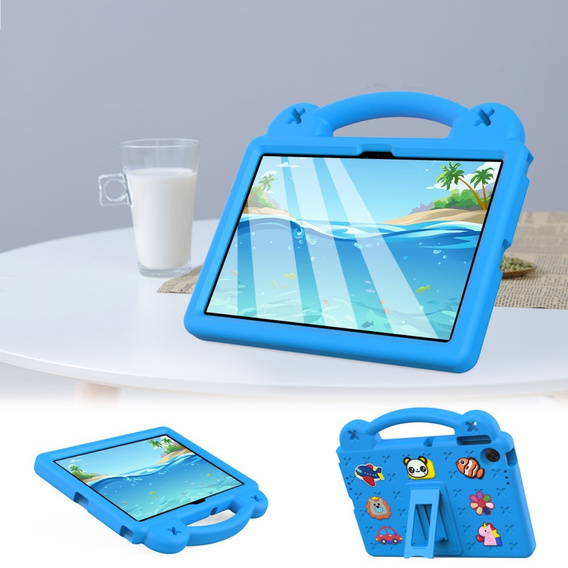 Children's case for Lenovo Tab TB311FU, Cute Patterns, with stand, blue
