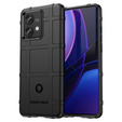 Case for Motorola Edge 40 Neo, Rugged Shield, black