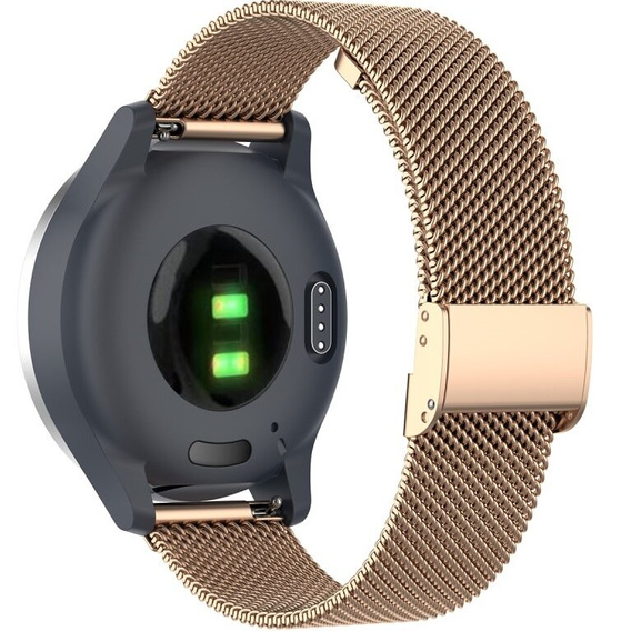 Milanese bracelet 18mm for Garmin Vivoactive 4S, Black