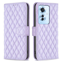 Flip case for Oppo Reno 11F 5G, Wallet, BINFEN COLOR, purple