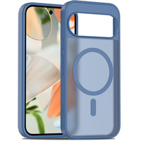 Matt Case for Google Pixel 10 / 10 Pro, for MagSafe, translucent blue