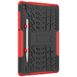 Case for Samsung Galaxy Tab S6 Lite, Tire Armor, red