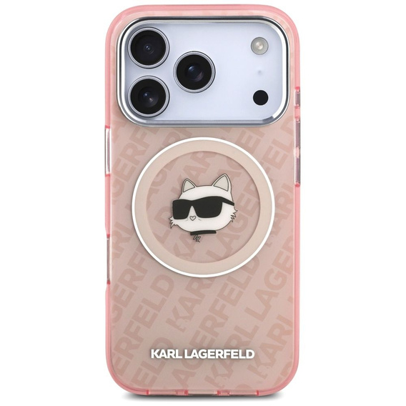 Karl Lagerfeld IML Choupette Head Logo MagSafe phone case for iPhone 17 Pro Max