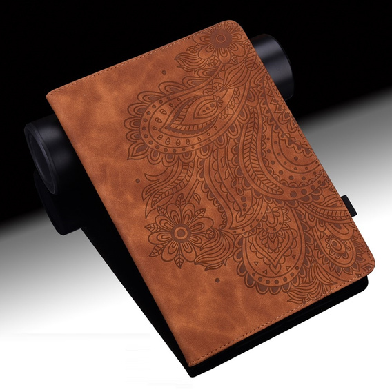 Flap case for Xiaomi Redmi Pad SE 11", flower, brown