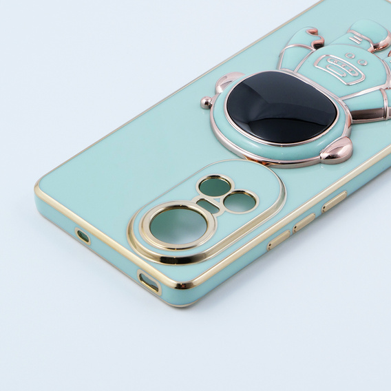 Case for Oppo Reno 10 / 10 Pro, Astronaut, green