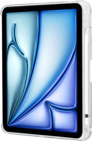 Case for iPad Air 13" 2025/2024 (7/6 gen.), Silicone, transparent