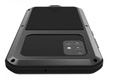Love Mei Case for Samsung Galaxy A51, armored with glass, black