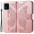 Flip case for Vivo Y01, Butterfly, pink