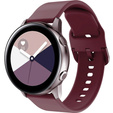 Silicone strap 20mm, Wine Red