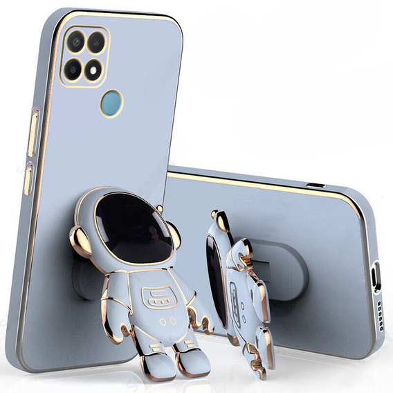 Case for Oppo A15/A15S, Astronaut, blue