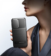 Case for Samsung Galaxy A55 5G, Suritch Kickstand, black