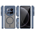 Case for Xiaomi 15 Ultra, for MagSafe, ERBORD Matt Case, blue