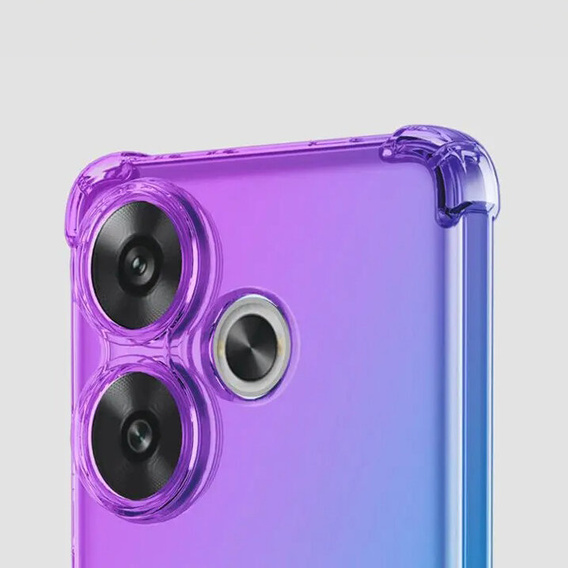 Case for Xiaomi Redmi 13, Gradient Dropproof, Purple / blue