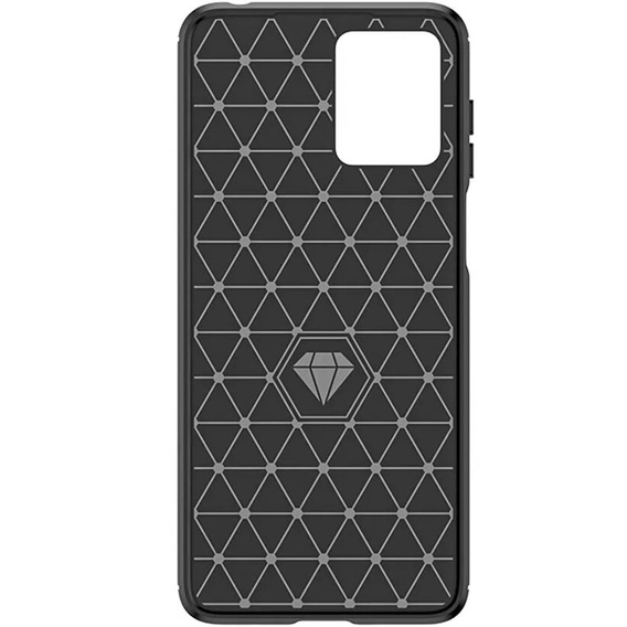 Case for Motorola Moto E14, Carbon, black