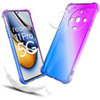 Case for Realme 11 Pro / 11 Pro +, Gradient Dropproof, Purple / blue