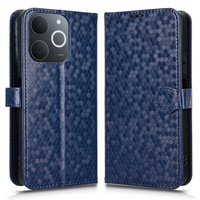 Flip case for Realme Note 70T 4G, Wallet Rhombus, blue