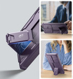 Armored case for Samsung Galaxy S25 Ultra, Dexnor Full Body (Two Frames), purple
