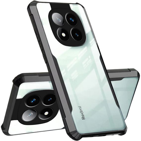 Case for Xiaomi Redmi Note 14 Pro+, AntiDrop Hybrid, black