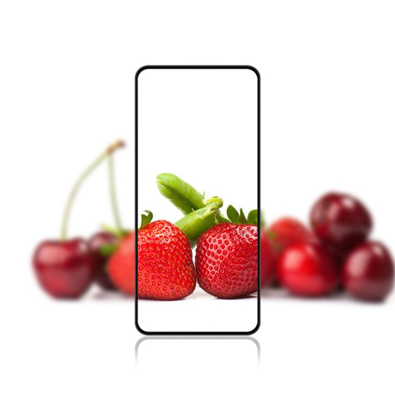 Mocolo Full Glue Tempered Glass for Samsung Galaxy M55 5G, black frame