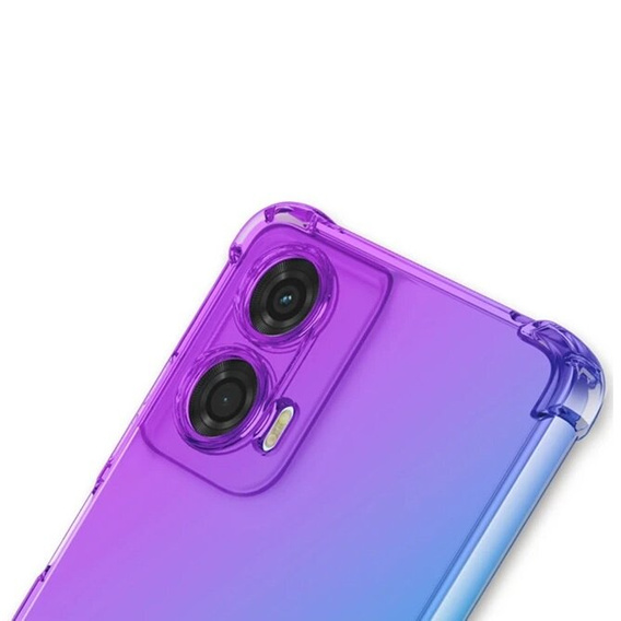 Case for Motorola Moto G85, Gradient Dropproof, Purple / blue