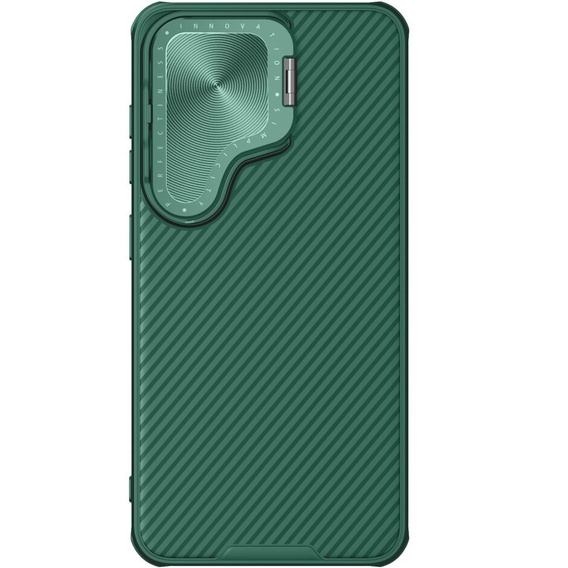 Case for Samsung Galaxy S24, armored Nillkin, CamShield Prop, green