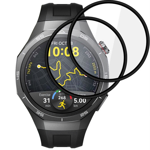 2x ERBORD Hybrid Glass for Huawei Watch GT 5 Pro 46mm