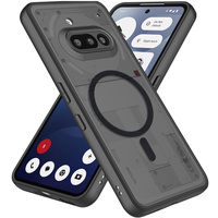 Case for Nothing Phone 3A, for MagSafe, ERBORD Matt Case, black