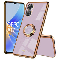 Case for Oppo A17, Electro Ring, purple