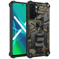 Case for Samsung Galaxy S22 5G, Armor Kickstand, green
