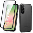 Case for Samsung Galaxy A56, Magnetic Dual Glass, black